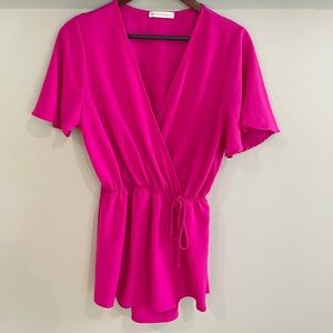Gorgeous Pink Blouse. Size L/XL.